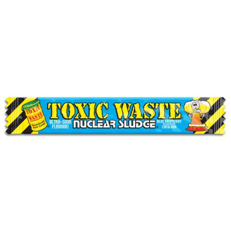 Konfekte Toxic Waste Blue Raspberry Chew Bar 20g