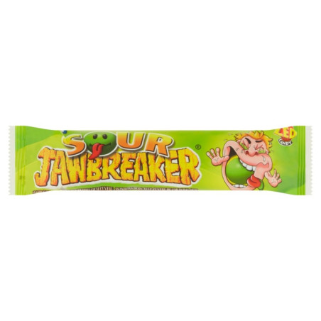 Košļājamā gumija Zed Jawbreakers skabo ābolu 33g