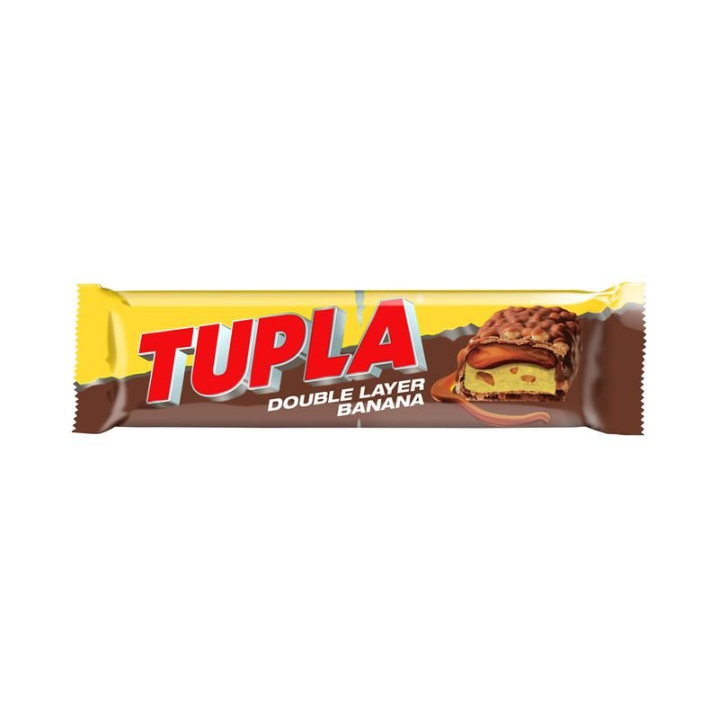 Catalogue|Tupla|Chocolate bar Tupla Double layer banana 48g