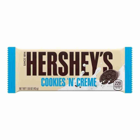 Šokolāde Hershey's cookies 'n' creme 43g