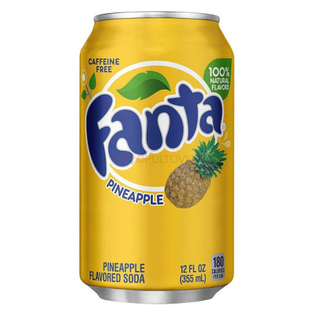Dzēriens Fanta Ananasu 355ml