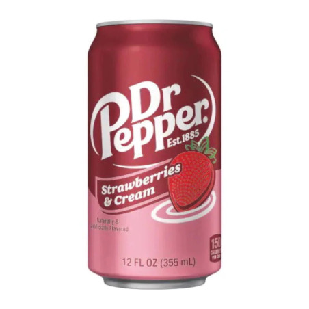 Dzēriens Dr Pepper zemeņu krēma 355ml