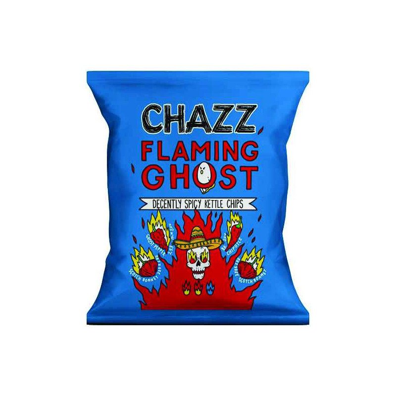 Čipsi kartupeļu CHAZZ Flaming Ghost 50g