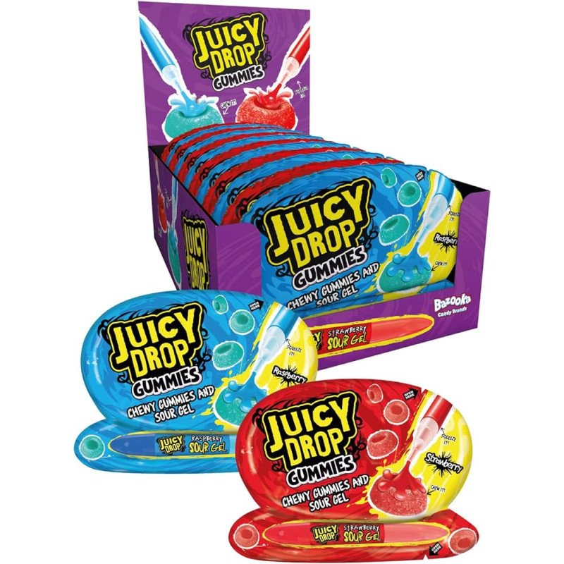 Catalogue|BAZOOKA|Juicy Drop Jelly candies 57g
