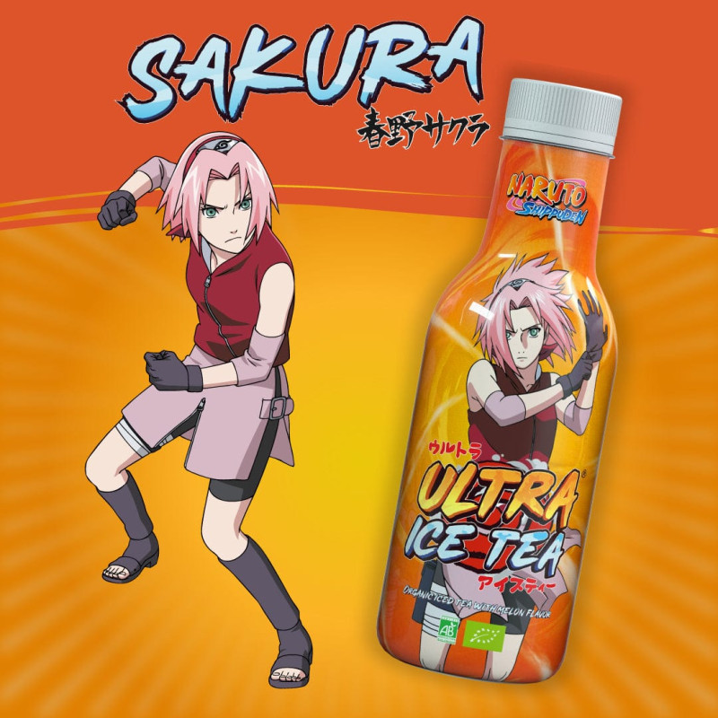 Catalogue|Naruto|Iced tea Naruto - Sakura melone 500ml