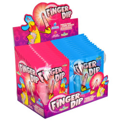 Candies||Lollipop with powder Finger Dip 40 gr.