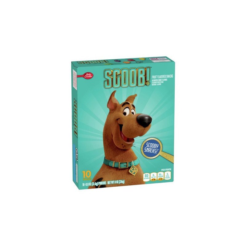 Betty Crocker Scooby Doo Fruit Snacks 226g