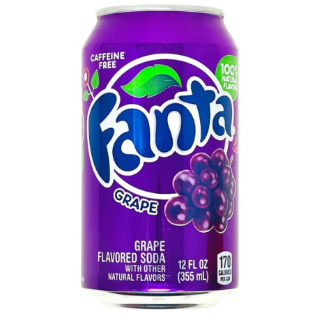 Dzēriens Fanta vīnogu g. 355ml