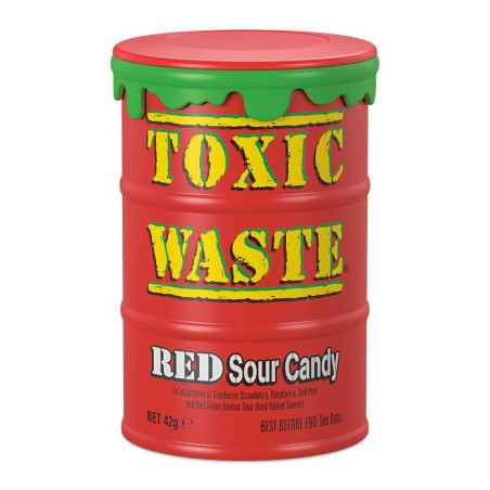 Skābas ledenes Toxic Waste Red Drum 42g