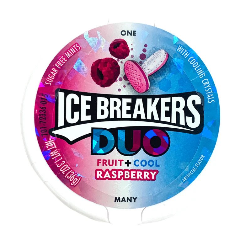 Dražejas Ice Breakers DUO aveņu 36g