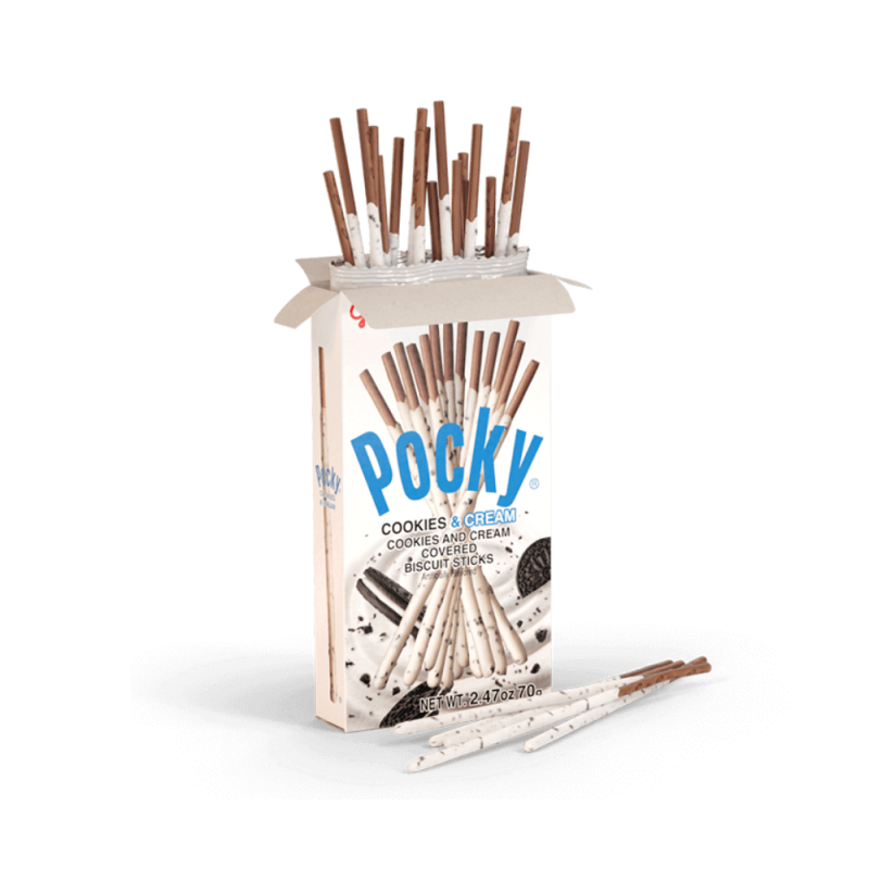 Catalogue|Pocky|Pocky Cookies & Cream 45g