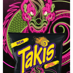 Snacks|TAKIS|Takis Dragon Sweet Chili 92.3g
