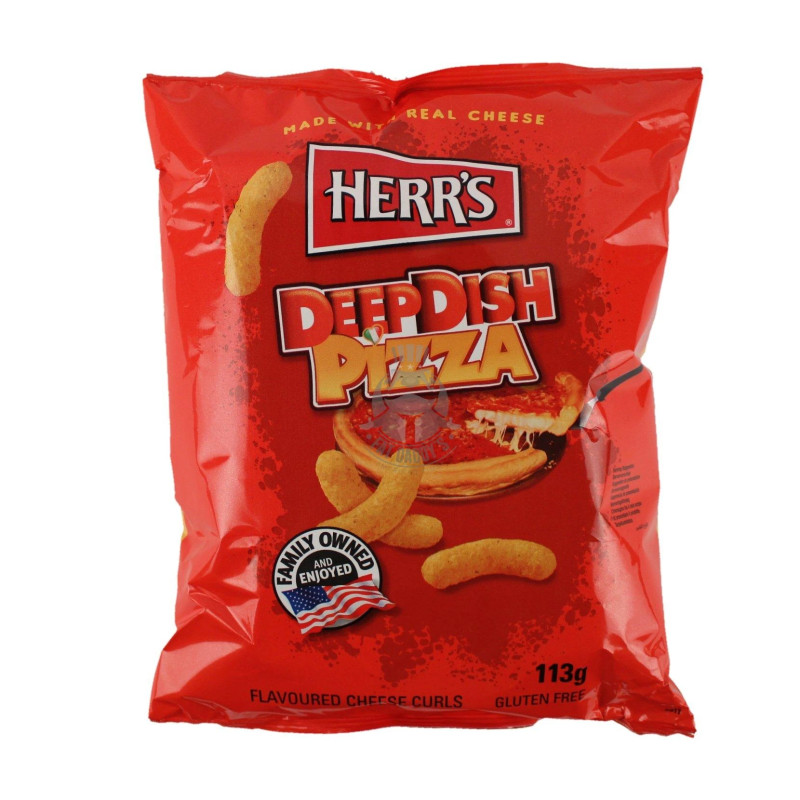 Catalogue|Herrs|Corn sticks Herrs DeepDish pizza 113g