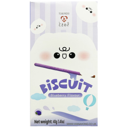 Salmiņi Biscuit ar melleņu garšu 40g