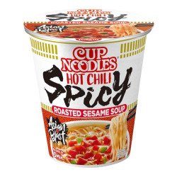 Noodles|NISSIN DEMAE|Cup Noodles Hot Chili Spicy 66g