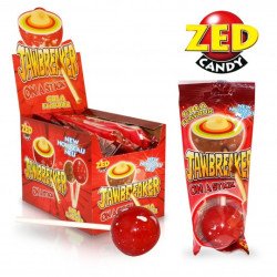 Sweets|Zed|Jawbreaker on a stick Cola 50g