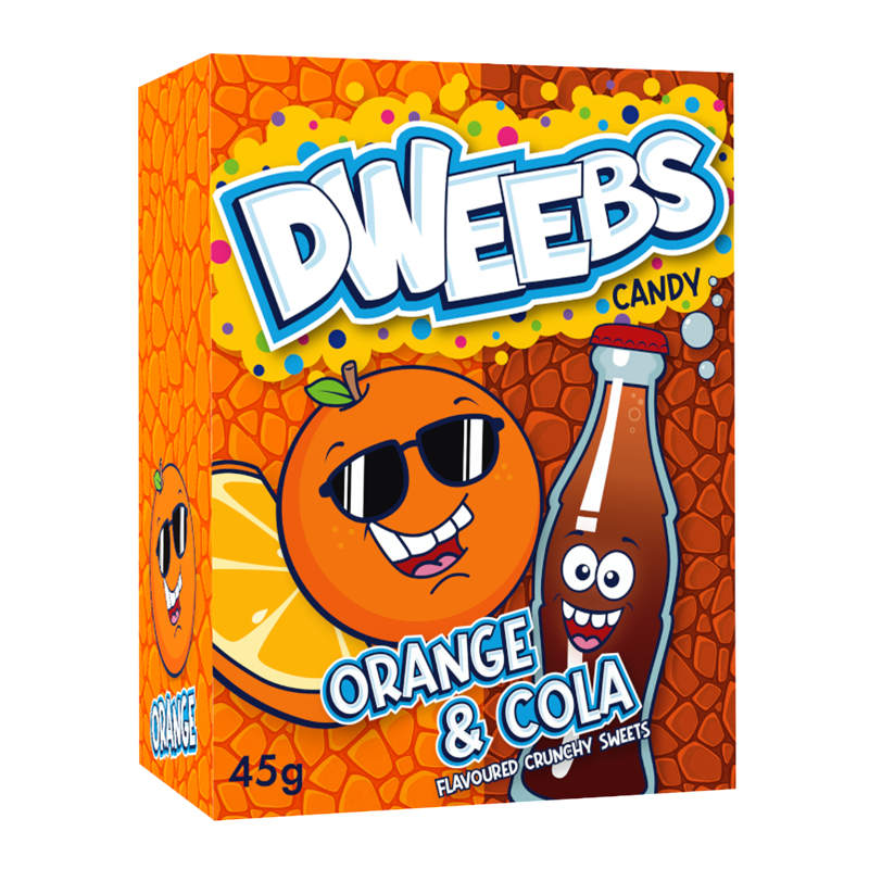 Sweets||Dweebs Orange & Cola 45g