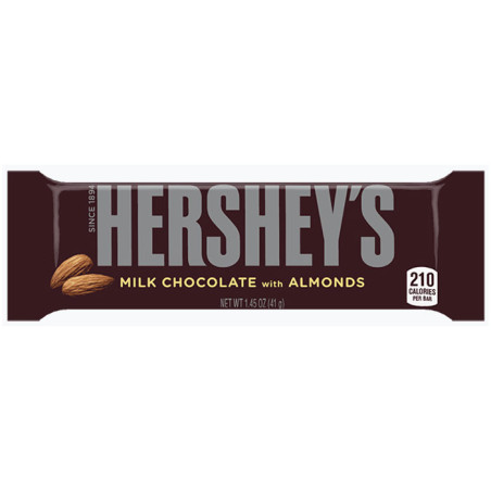 Bat. Hershey's ar mandelēm 41g