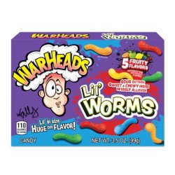 Catalogue||Warheads Lil' Worms 99g