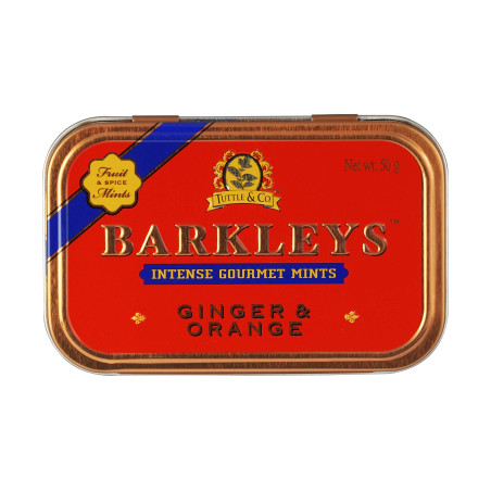 Dražejas Barkleys ar ingveru un apelsīnu 50g
