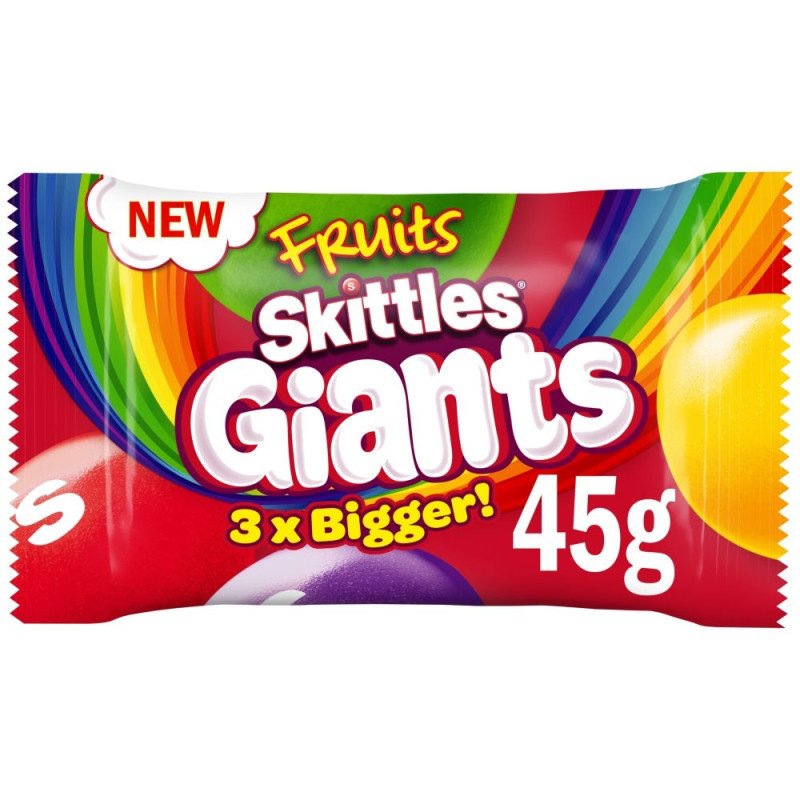 Konfektes Skittles Giants 45g