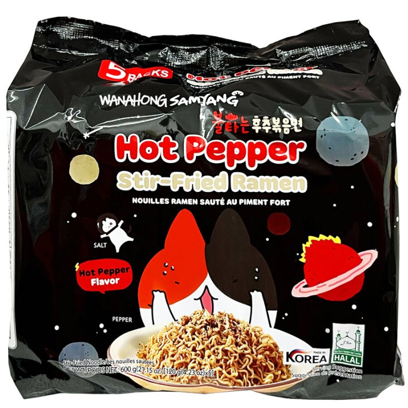 Nūdeles Samyang Hot Pepper 120g