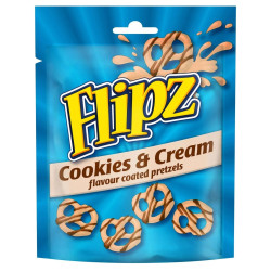 Sweets||Flipz Cookies and Cream 90g