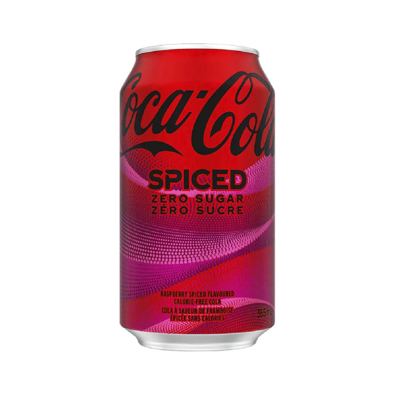 Dzēriens Coca Cola Spiced Zero Sugar 355ml