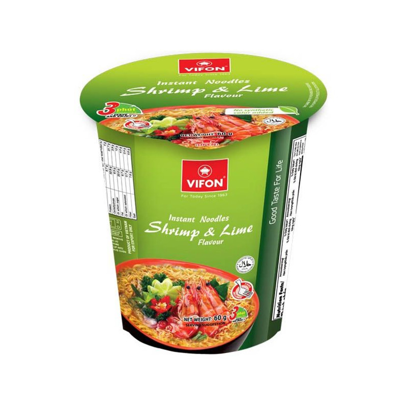 Home|Vifon|VIFON Cup Instant Noodles with Shrimp and Lime 60g