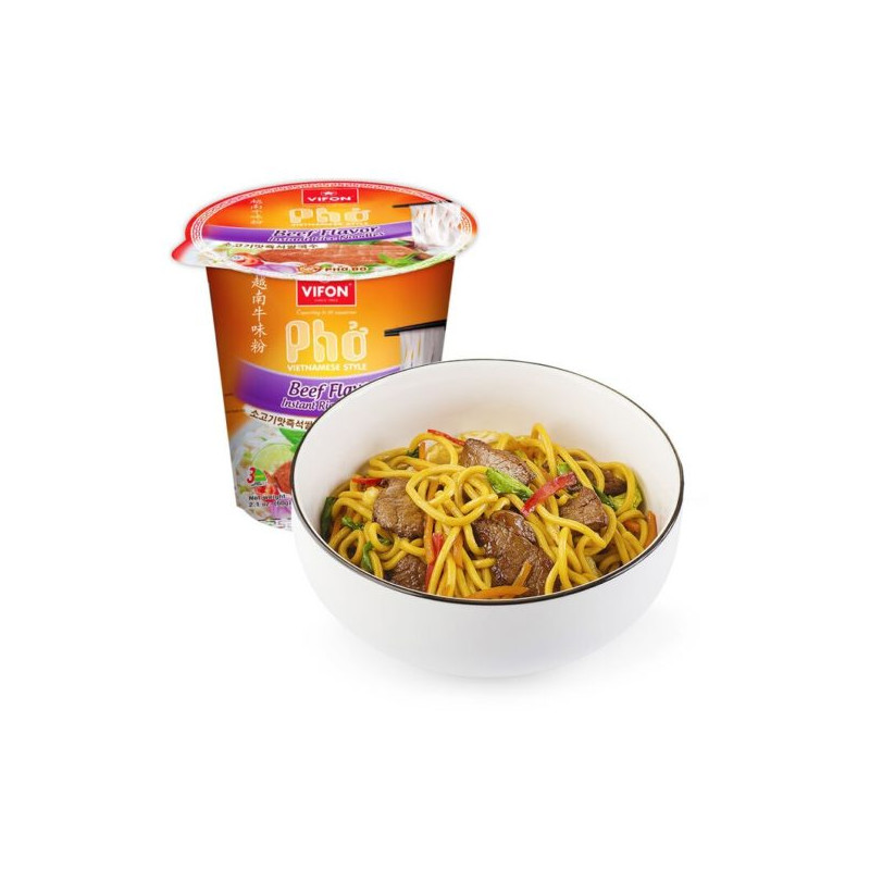 Home|Vifon|VIFON Cup Pho Instant Noodles with Beef 60g