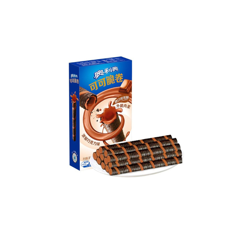 Cepumi Oreo Crispy Roll šokolādes 50g