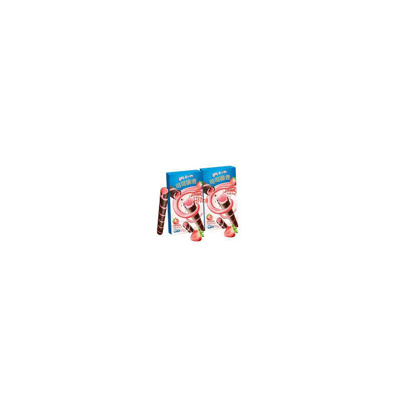 Cepumi Oreo Crispy Roll zemeņu 50g