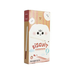 Cepumu kociņi Biscuit White Peach jogurta g. 40g