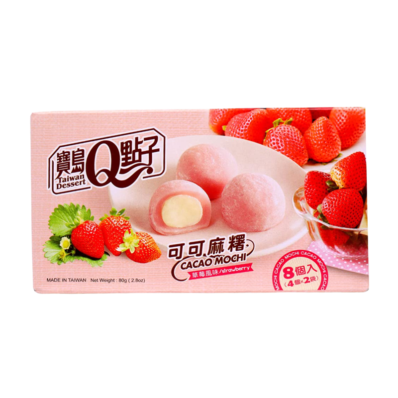 Home||Dessert Mico Mochi strawberry 80g