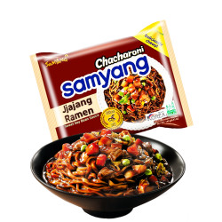 Ātri Pag. Nūdeles Samyang Jjajang Ramen Soy 140g