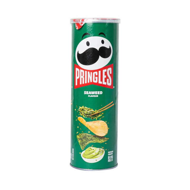 Чипсы Pringles с водорослями и васаби 110г