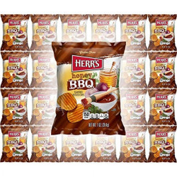 Home||Herrs BBQ Potato chips 28.4g