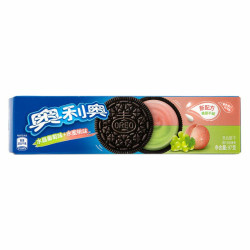 Sweets|OREO|Oreo cookies with grapes and peach 97g