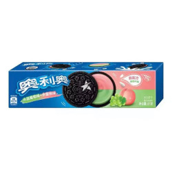 Sweets|OREO|Oreo cookies with grapes and peach 97g