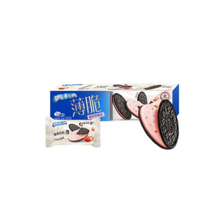 Cepumi Oreo Thin ar zemeņu garšu 95g