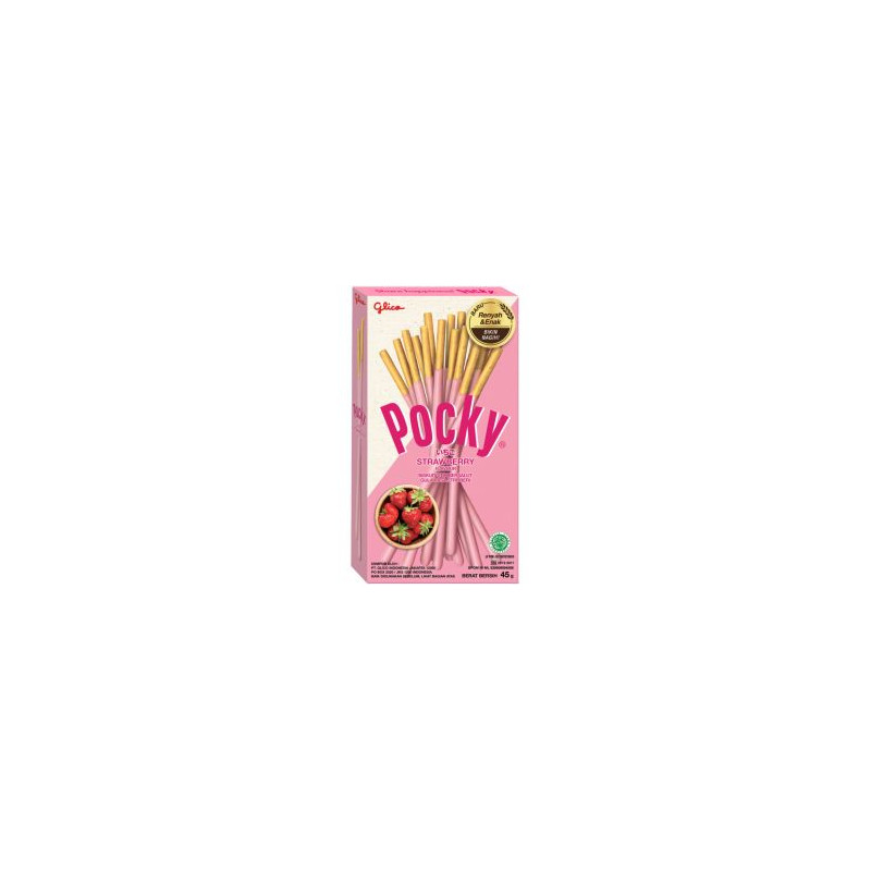 Печенье палочки Pocky с клюбникой 45г