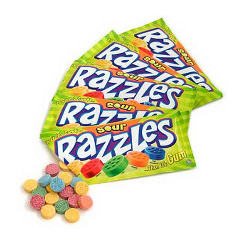 Dražejas Razzles Pounch Sour 40gr.