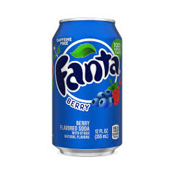 Dzēriens Fanta - ogu garša 355ml