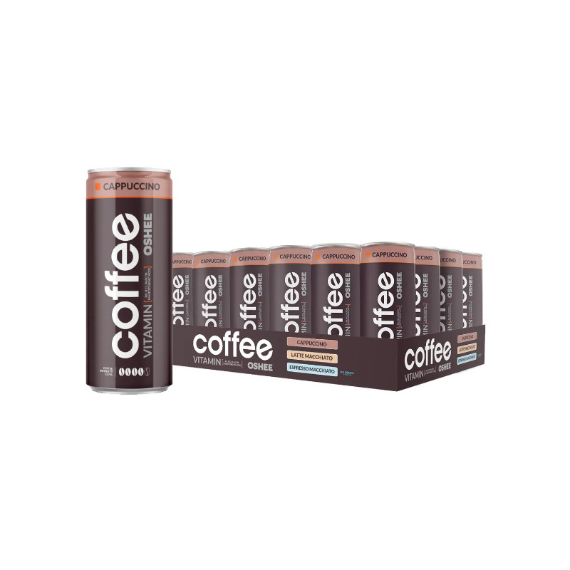 Drinks||Drink Oshee Vitamin coffee cappuccino 250ml