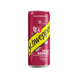 Dzēriens Schweppes Wild Berry 330ml