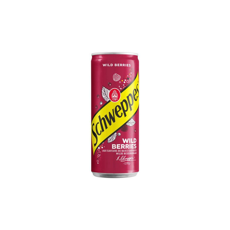 Dzēriens Schweppes Wild Berry 330ml