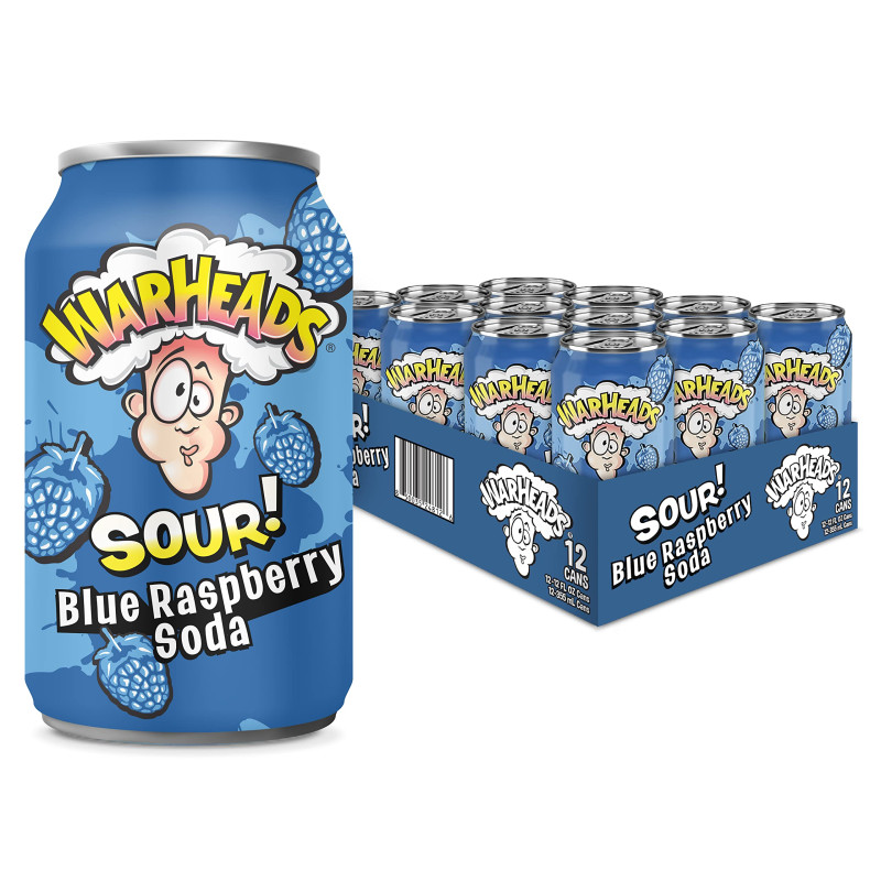 Drink Warheads sour peach 330ml