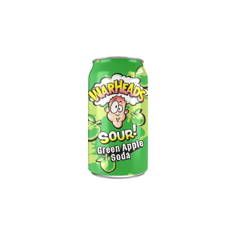 Dzēriens Warheads Sour Green Apple 330ml