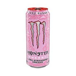 Enerģijas dzēr. Monster Ultra Strawberry Dreams  473ml