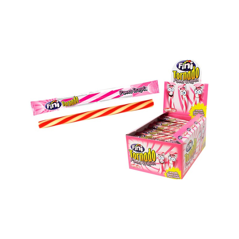 Jelly candies||Jelly candies Fini Tornado Panna Fragola 9g